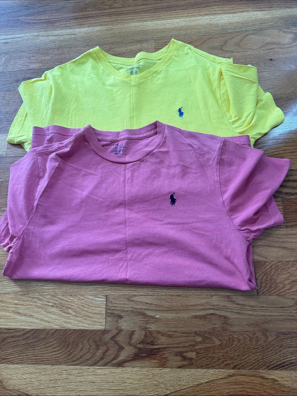 2 Ralph Lauren Kids Crewneck Tee /high neck tee with Pony
